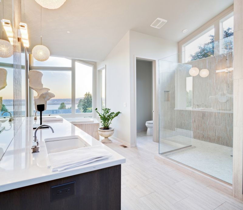 Bathroom with Large Walk-In Shower
